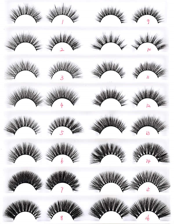 China top and bottom eyelash extensions