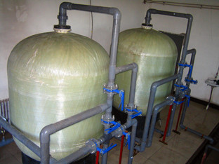 Przemysłowy filtr piaskowy HDPE do zmiękczania wody FRP