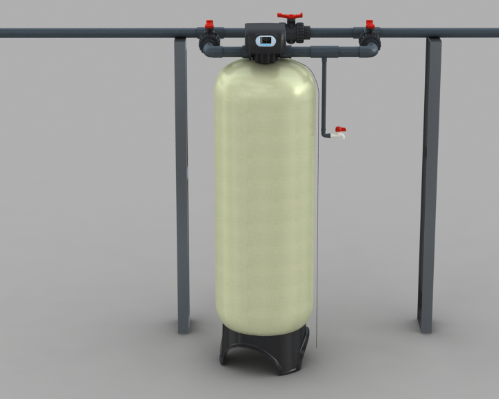PE Liner Water Filter FRP Tank