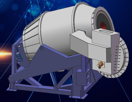 Tilting rotary furnace