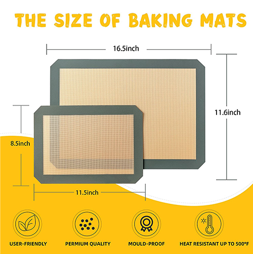 Silicone Baking Liners for Safe Cleanup
