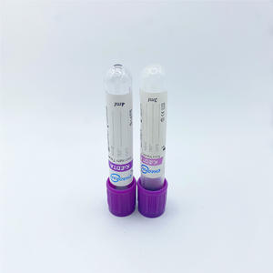 Disposable Purple Cap Vacuum Blood Collection Tube EDTA K3 K2 test Tube