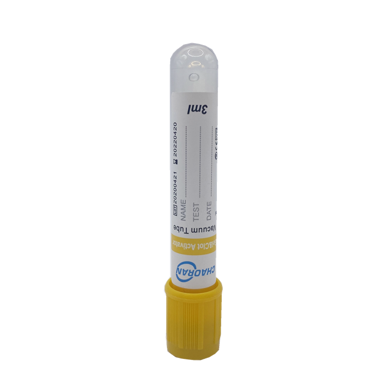 Disposable Yellow Cap Gel+Clot Activator Tube Vacuum blood collection tube