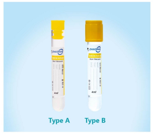 3ml Non Vacuum Blood Collection Tube PP