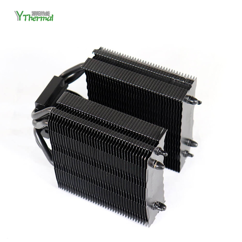 Fan Cooling Computer Gaming Case Cpu Radiator Cooler Heat Sink With Colorful LED