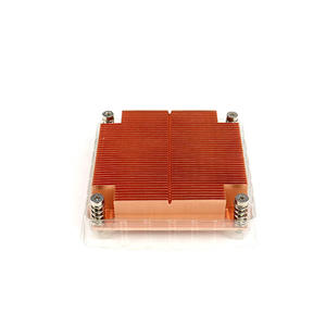 Copper Skiving Slotted Heat Sink Special Made In Fins Copper Skived Heat Sink