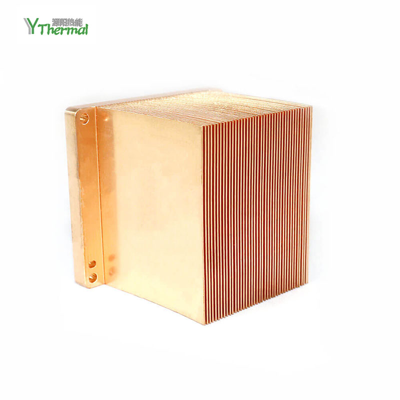 Copper Skived Process Fins Heat Sink Fins for High Power Thermal Solutions