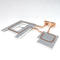 Multiple Profile Aluminum Cold Plate With Copper Pipe