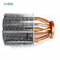Stage LED Light Cooling Extruded Aluminum Fin Sintered Copper Heat Pipes Welding Heatsink
