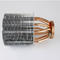 Aluminum profile zipper thick fin stage light heat sink Led heat pipe heatsink