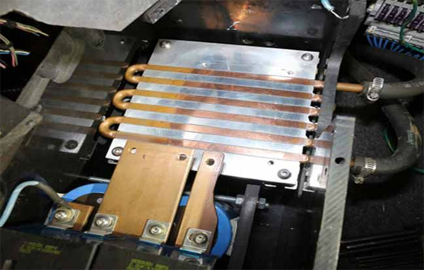 Radiador disipador de calor de soldadura por extrusión de aluminio