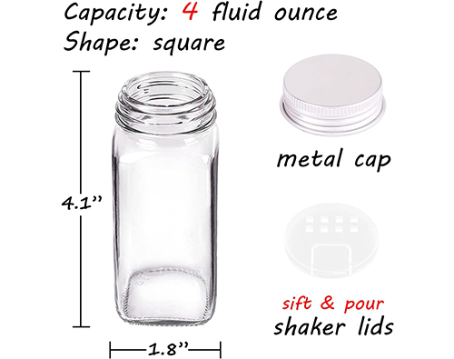 How big are the spice jars? How to choose? - Suan Houseware factory