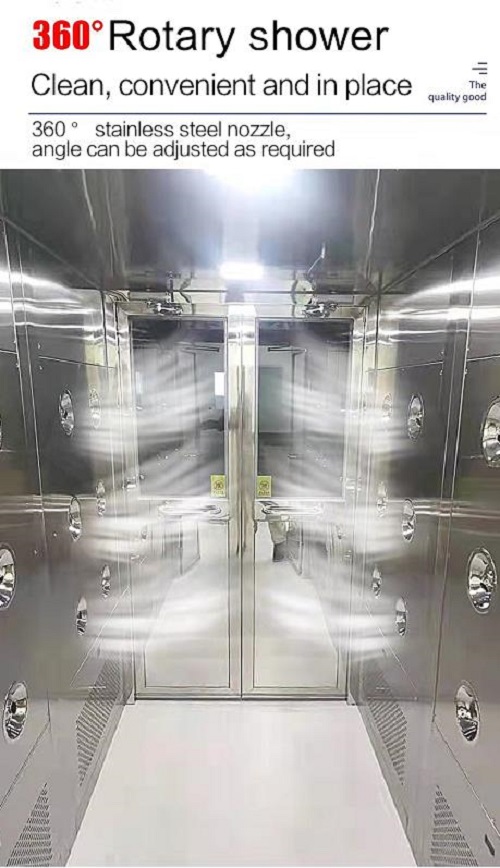 Sliding Automatic Door Cargo Shower