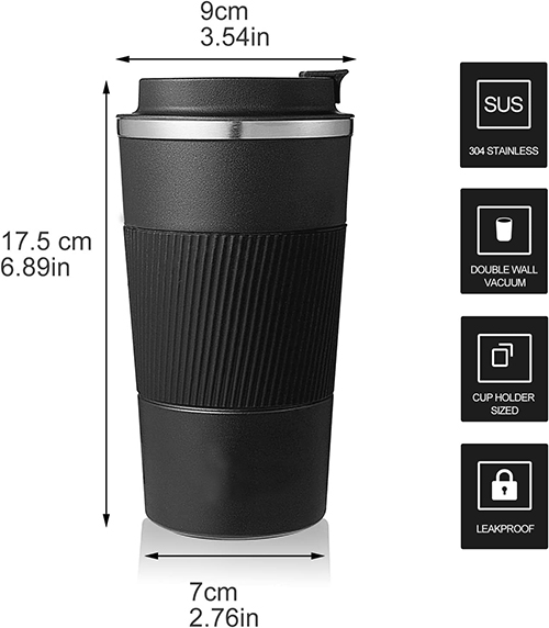 Fabricantes, proveedores, fábrica de tazas de viaje de café termo de acero  inoxidable de China - Precio al por mayor - GINT